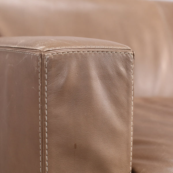 Hermès Reeditions 3 Seater Leather Sofa by J.M. Frank @ REHAUS