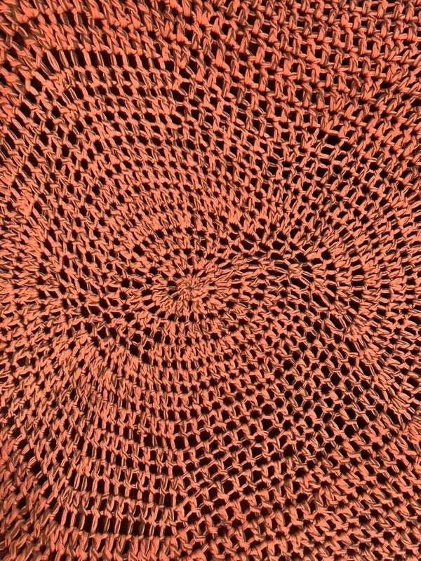 Jordyn Rachel Gardiner Udder Armchair & Stool - In Crochet Cotton Yarn @ REHAUS