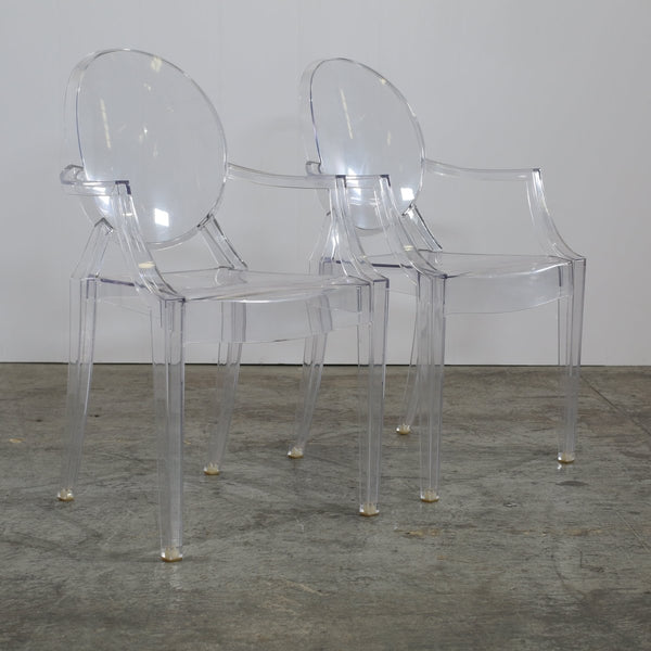 Kartell La Marie Chairs by Philippe Starck, Set of Two @ REHAUS