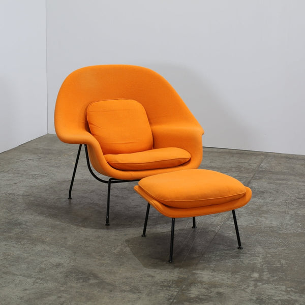 Knoll Orange Womb Chair by Eero Saarinen @ REHAUS