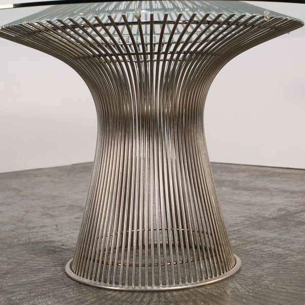 Knoll Platner Glass Dining Table by Warren Platner @ REHAUS