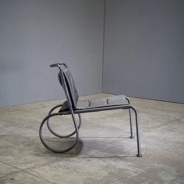 Lammhults Corso Chair in Black Leather by Peter Andersen - REHAUS - Lammhults