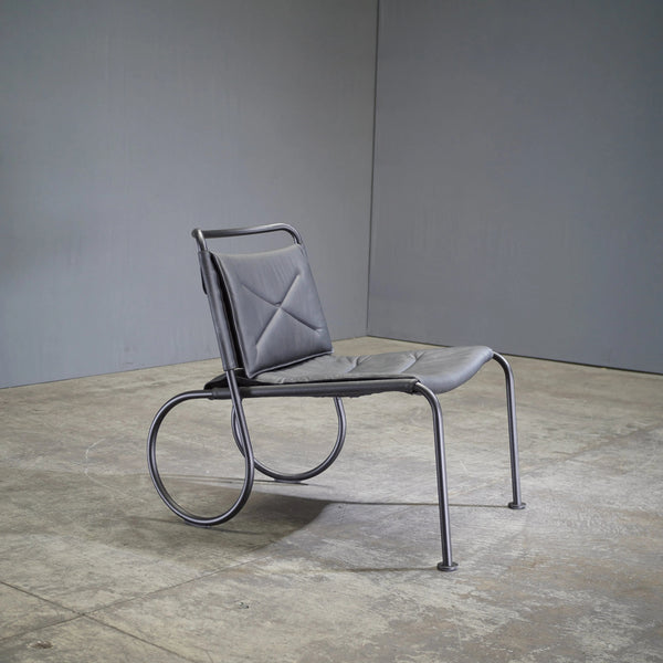 Lammhults Corso Chair in Black Leather by Peter Andersen - REHAUS - Lammhults