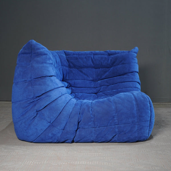 Ligne Roset Alcantara Blue Togo Corner Sofa by Michel Ducaroy @ REHAUS