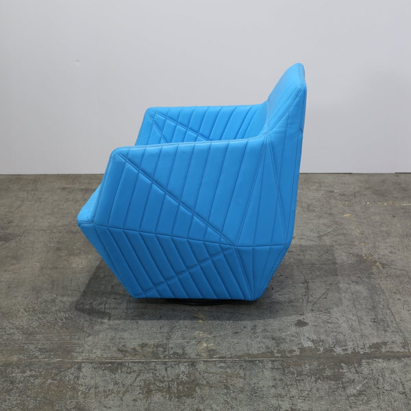 Ligne Roset Blue Facett Armchair by R. & E. Bouroullec @ REHAUS