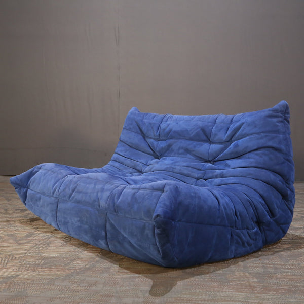 Ligne Roset Blue Two Seater Togo by Michel Ducaroy @ REHAUS