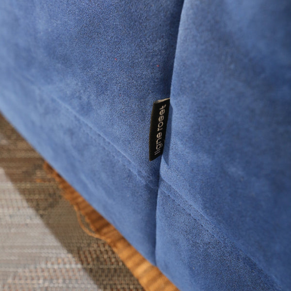 Ligne Roset Blue Two Seater Togo by Michel Ducaroy @ REHAUS