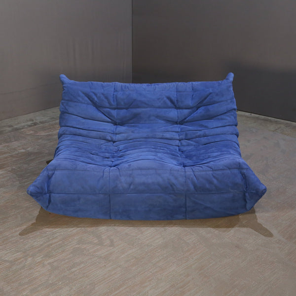 Ligne Roset Blue Two Seater Togo by Michel Ducaroy @ REHAUS