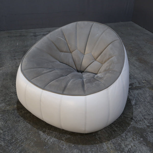 Ligne Roset Grey Ottoman Armchair by Noé Duchaufour - Lawrance @ REHAUS