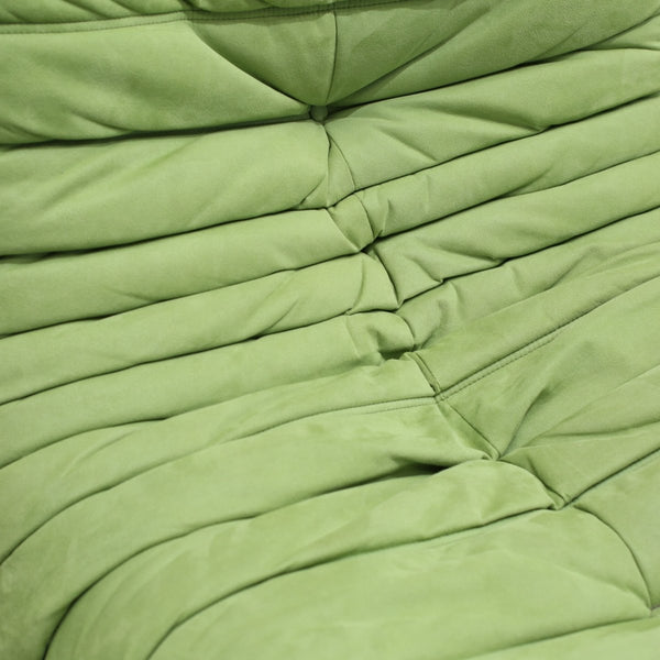 Ligne Roset Lime Green Togo Fireside Chair by Michel Ducaroy, Set of Two @ REHAUS