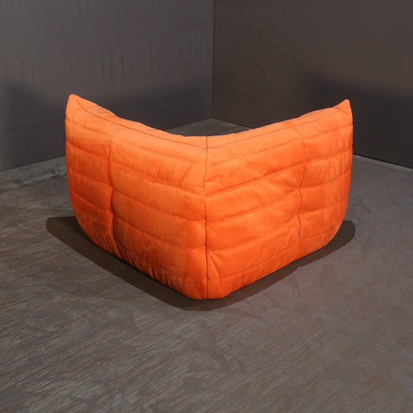 Ligne Roset Orange Togo Corner Armchair by Michel Ducaroy @ REHAUS