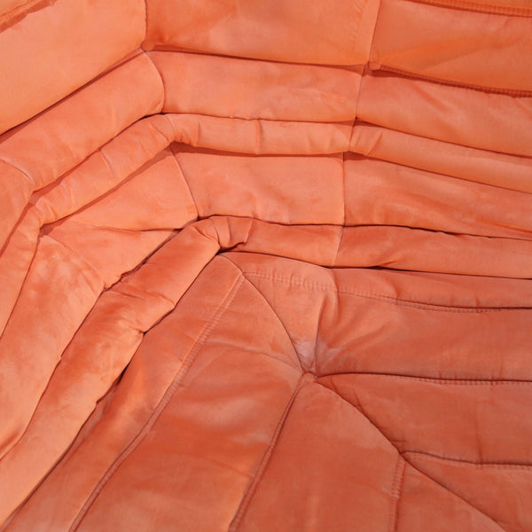 Ligne Roset Orange Togo Corner Armchair by Michel Ducaroy @ REHAUS