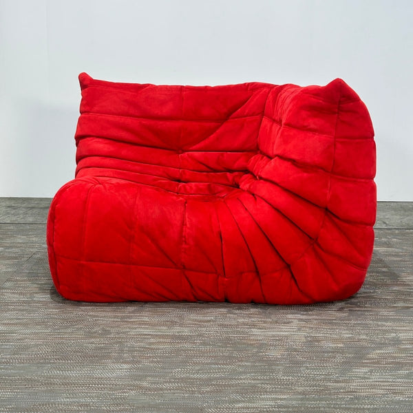 Ligne Roset Red Modular Togo Sofa by Michel Ducaroy, Set of Four @ REHAUS
