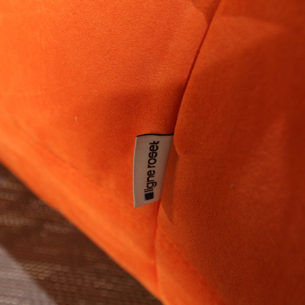 Ligne Roset Three Seater Orange Togo by Michel Ducaroy @ REHAUS