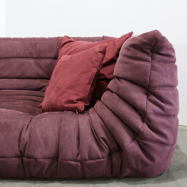 Ligne Roset Togo Medium Sofa and Ottoman by Michel Ducaroy, Set of Two @ REHAUS