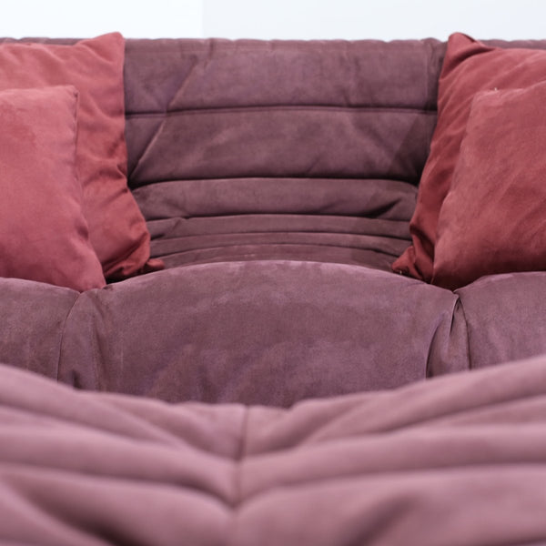 Ligne Roset Togo Medium Sofa and Ottoman by Michel Ducaroy, Set of Two @ REHAUS