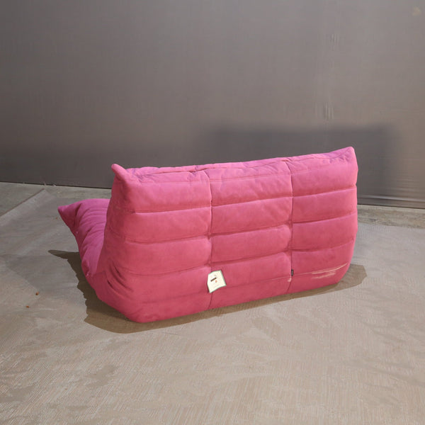 Ligne Roset Two Seater Pink Togo Sofa by Michel Ducaroy @ REHAUS
