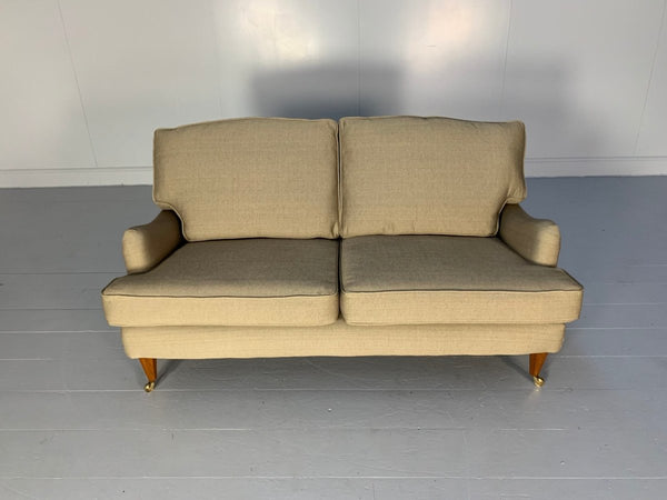 Linley 2.5 - Seat Howard - Design Sofa - In Woven Gold Fabric @ REHAUS