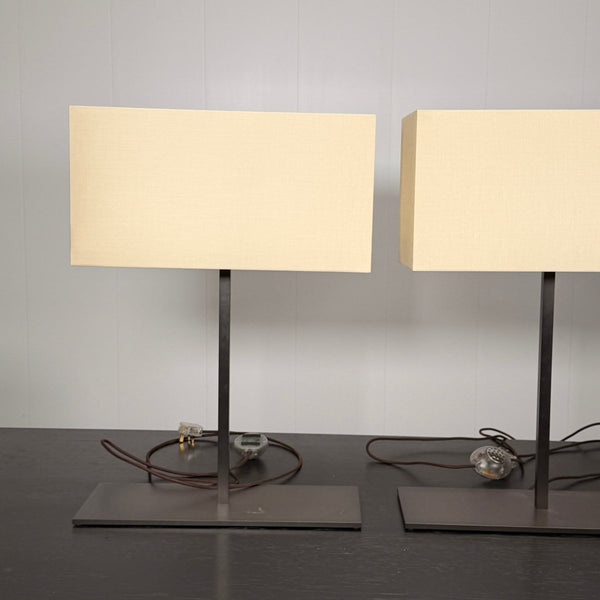 Maxalto Leukon Table Lamps by Antonio Citterio, Set of Two @ REHAUS