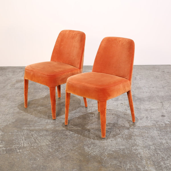 Maxalto Orange Febo Dining Chair by Antonio Citterio, Set of Two @ REHAUS
