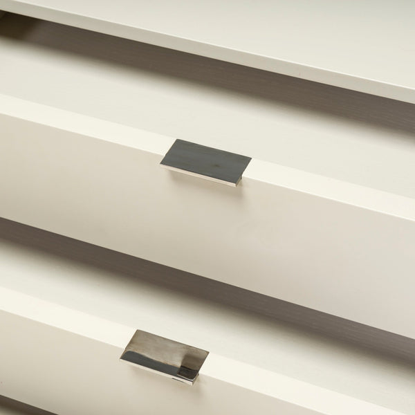 Minotti by Rodolfo Dordoni White Lacquer Harvey Chest of Drawers - REHAUS - Rodolfo Dordoni