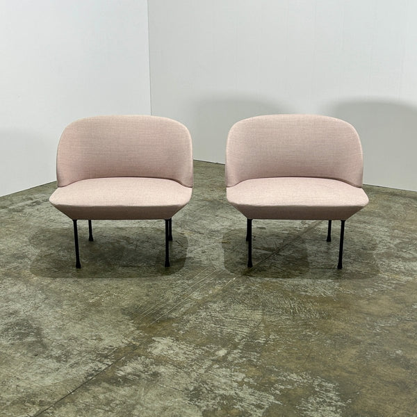 Muuto Pink Oslo Lounge Chair by Anderssen and Voll, Set of Two @ REHAUS