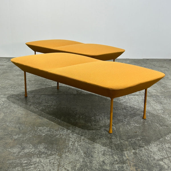 Muuto Yellow Oslo Bench @ REHAUS