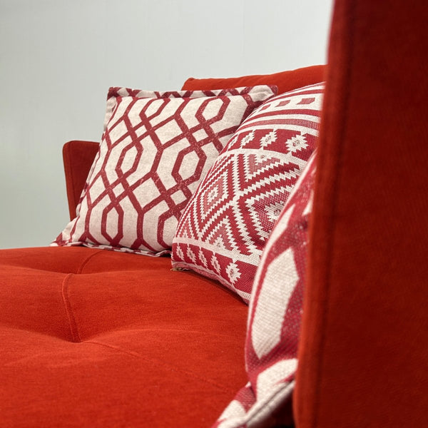Myapple Swivel Velvet Loveseat by Fama @ REHAUS