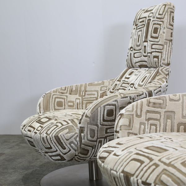 Natuzzi Bond Armchairs, Set of Two @ REHAUS