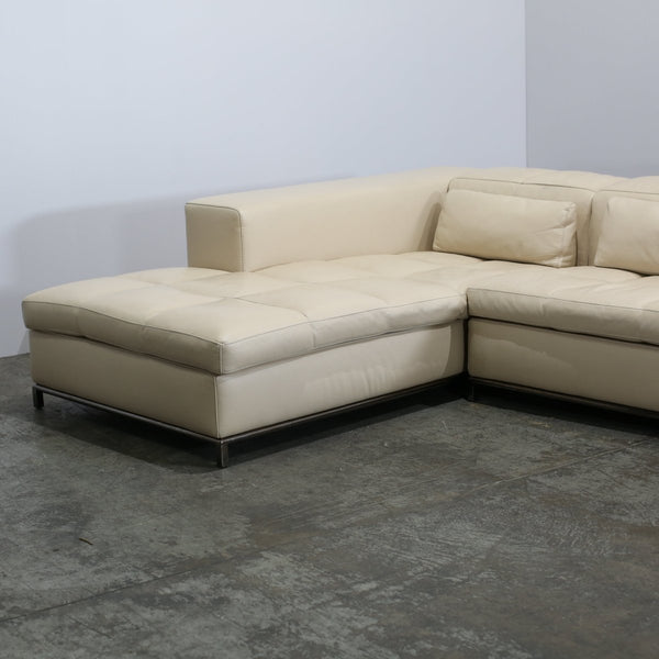Nick Leather Sectional Sofa by Cierre @ REHAUS