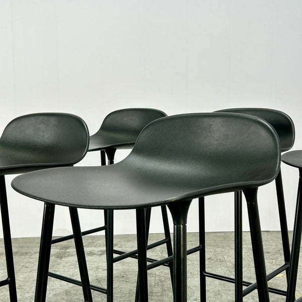 Normann Copenhagen Form Barstools by Simon Legald, Set of Five @ REHAUS
