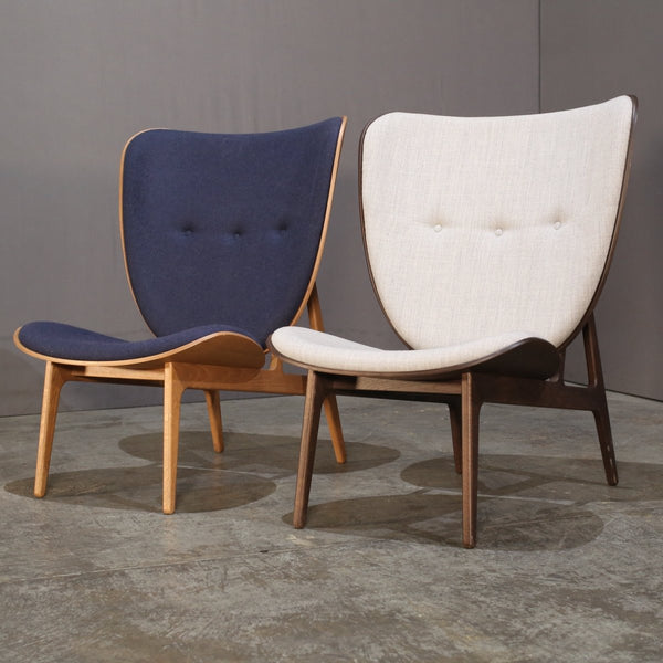 NORR11 Elephant Lounge Blue Chair by Kristian Sofus Hansen and Tommy Hyldahl @ REHAUS