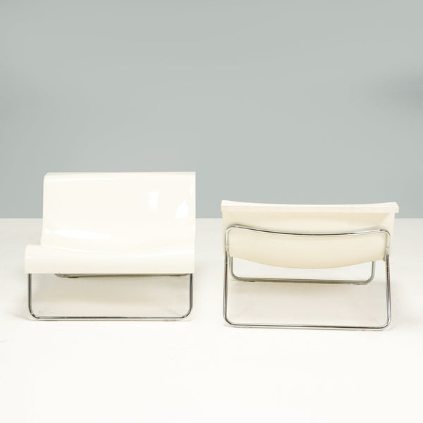 Piero Lissoni for Kartell White Form Armchairs, Set of 2 - REHAUS - Piero Lissoni