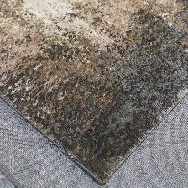 Riviere Wool & Silk Caumont Border Rug @ REHAUS