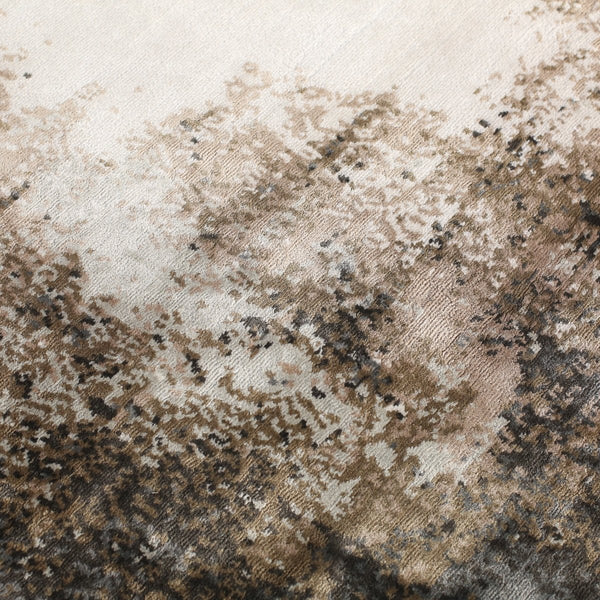 Riviere Wool & Silk Caumont Border Rug @ REHAUS