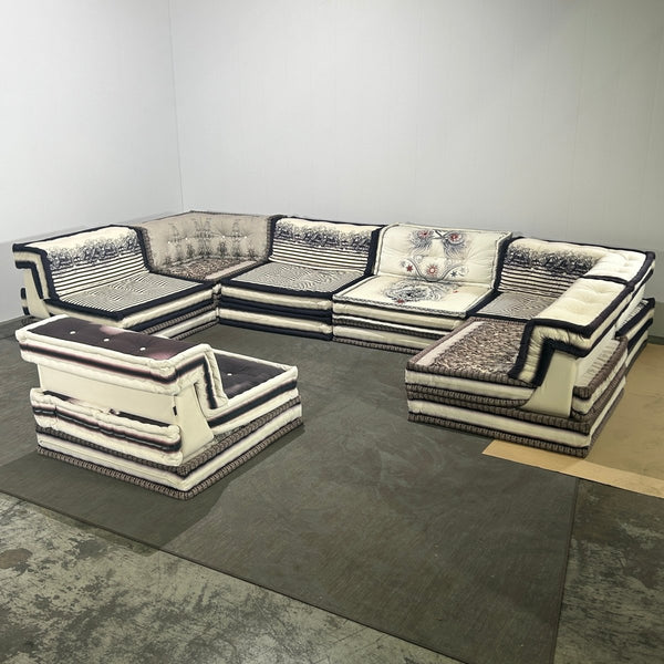 Roche Bobois Mah Jong Sectional Sofa by Jean Paul Gaultier, Set of Twenty One @ REHAUS