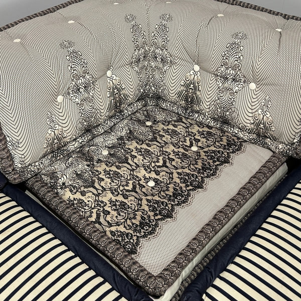 Roche Bobois Mah Jong Sectional Sofa by Jean Paul Gaultier, Set of Twenty One @ REHAUS