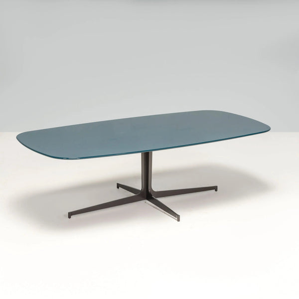 Rodolfo Dordoni for Minotti Clyfford Blue Gloss Coffee Table - REHAUS - Rodolfo Dordoni