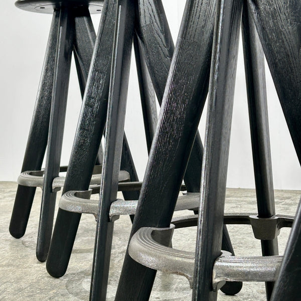 Slab Stool by Tom Dixon, Set of Four @ REHAUS
