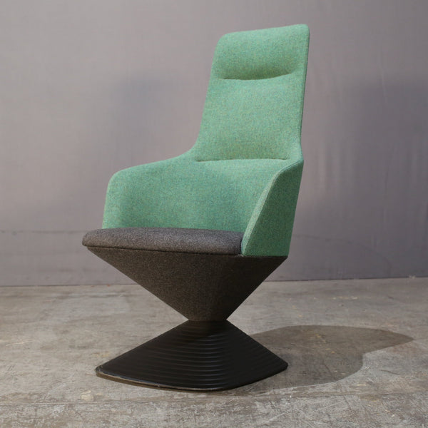 Tom Dixon Green Pivot Chair @ REHAUS