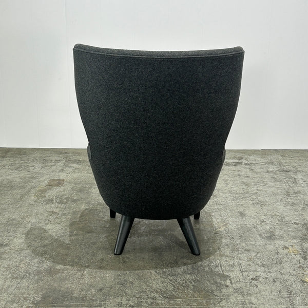Tom Dixon Micro Wing Back Chair & Ottoman @ REHAUS