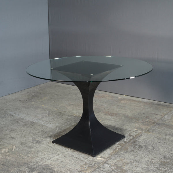 Tom Faulkner Round Glass Capricorn Dining Table @ REHAUS