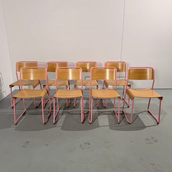 VG&P Canteen Chairs by Klauser & Carpenter, Set of Eight @ REHAUS