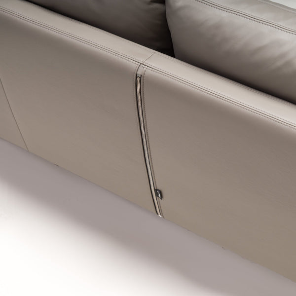 Vitra by Antonio Citterio Grey Leather Suita Three - Seat Sofa, 2021 - REHAUS - Antonio Citterio