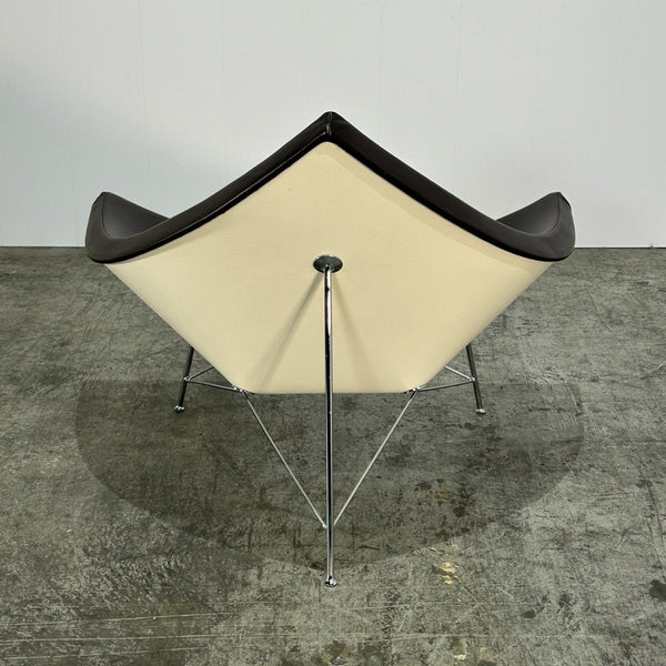Vitra Coconut Leather Chair by George Nelson @ REHAUS