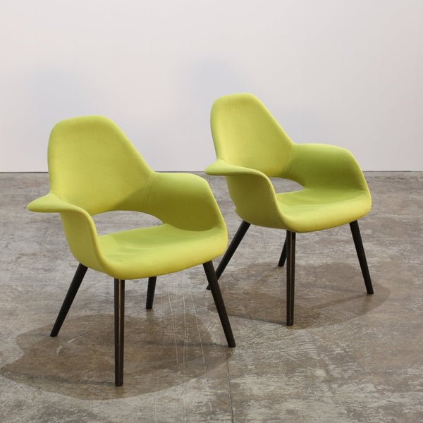 Vitra Organic Chair by Charles Eames & Eero Saarinen, Set of Two @ REHAUS