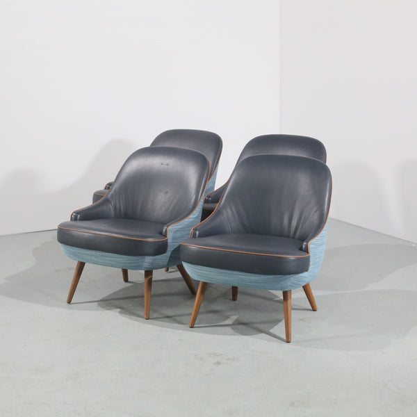Walter Knoll 375 Armchairs, Set of Four @ REHAUS