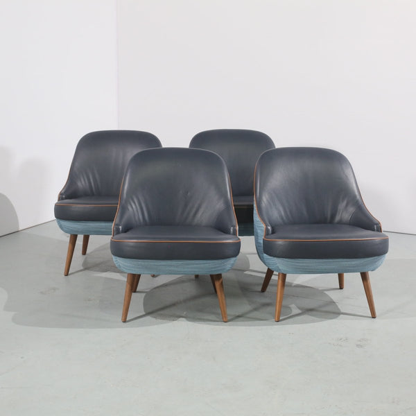 Walter Knoll 375 Armchairs, Set of Four @ REHAUS