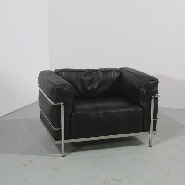 Cassina LC3 Armchair, Set of Two