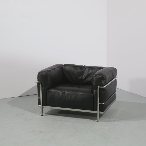 Cassina LC3 Armchair, Set of Two